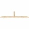 Ekena Millwork Portland Rough Sawn Timber Gable Bracket, Douglas Fir, 96"W x 28"H x 2"D x 4"F, 7/12 Pitch GBW096X28X0204POR00RDF - alternate 3